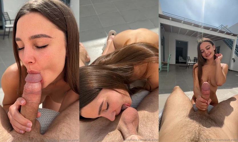 Anastasia Zakharenko – Outdoor Blowjob - OnlyFans Leaked